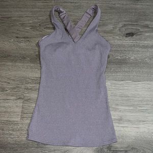 ALO Yoga Purple Tank Top